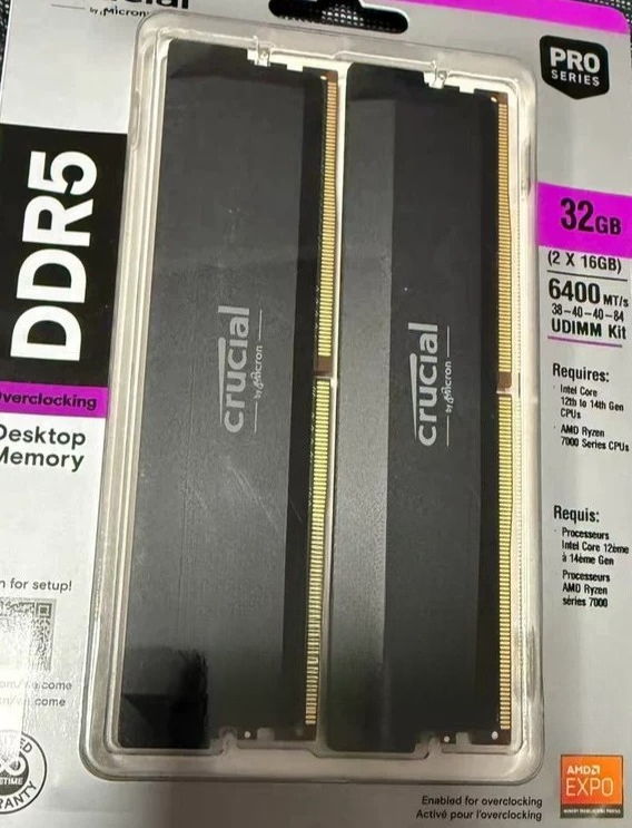 Ddr5 32Gb - 32GB DDR5 6000MHz RAM-Kit, 16GB Desktop-Gaming-Speicher,