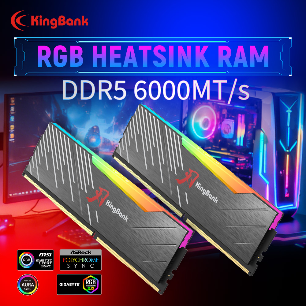 Ddr5 6000Mhz - KingBank KRRB DDR5 RGB SoarBlade Serie