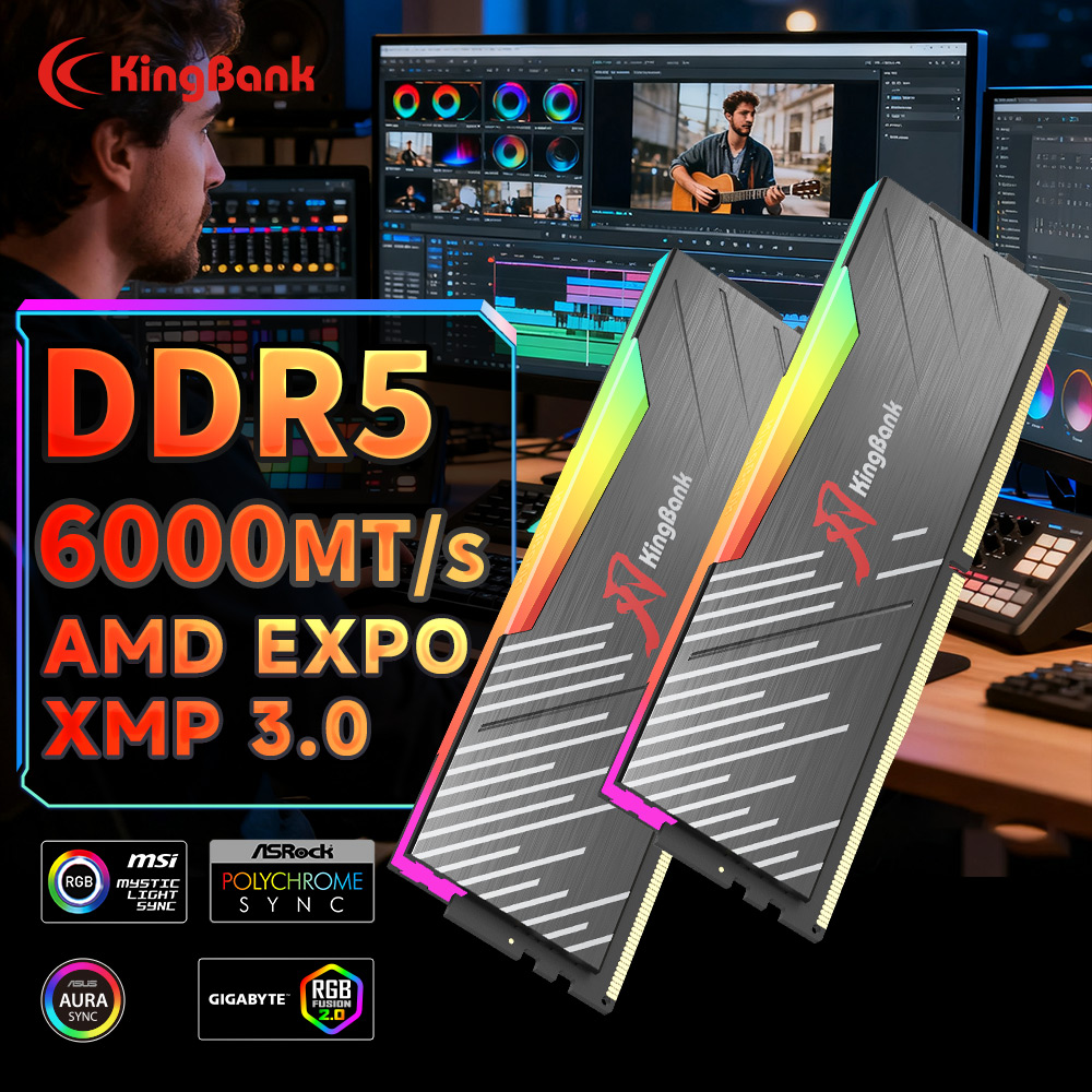 KingBank KRRB DDR5 RGB 16GB /1 – Ddr5 6000Mhz Bewertung und Preis