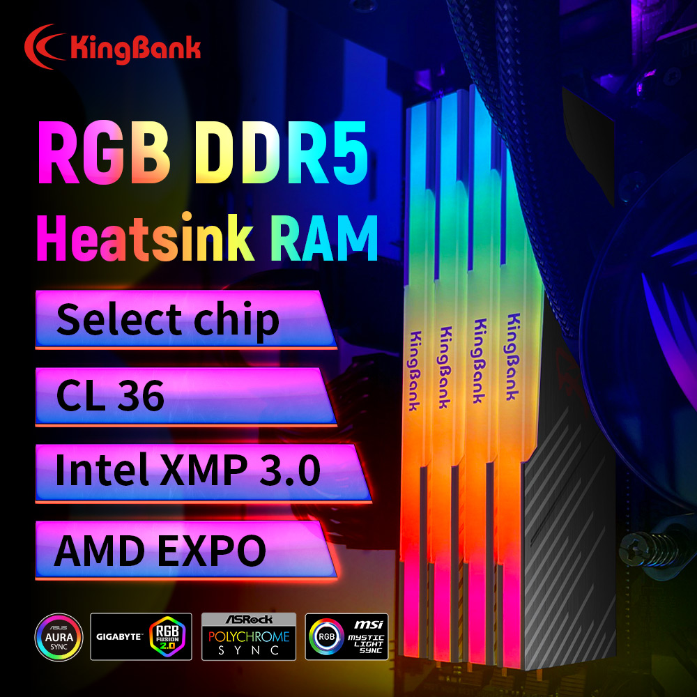 KingBank KRRB DDR5 RGB 16GB /1 – Ddr5 6000Mhz Bewertung und Preis