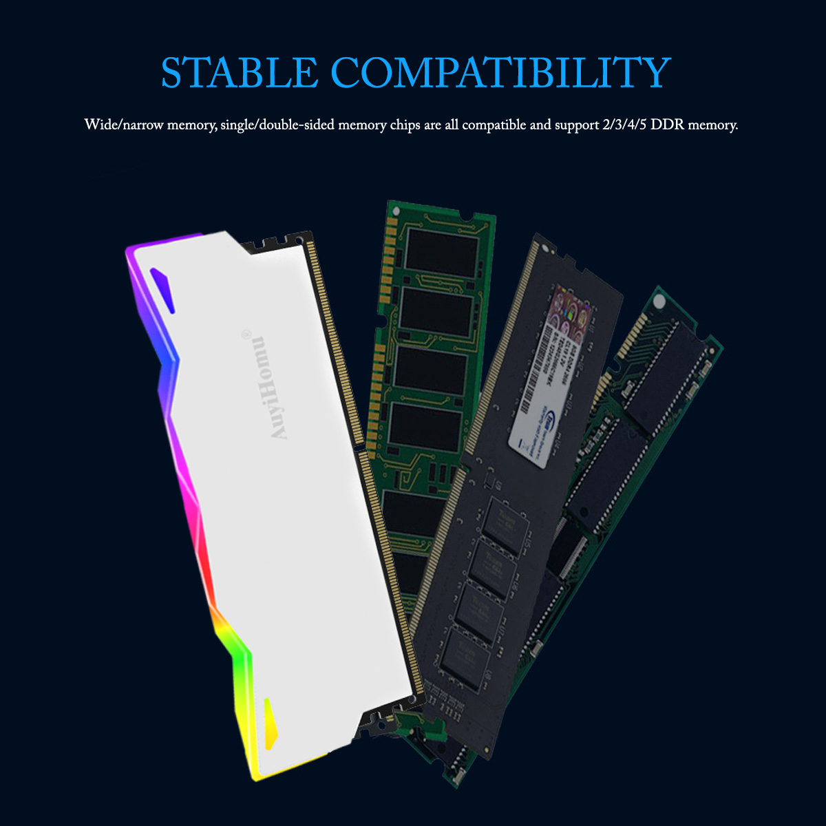 AuyiHomu RGB-Kühlkörper, 5V 3- – Ddr5 Memory Bewertung und Preis